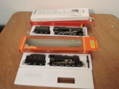 Two Hornby 00 gauge Loco's & Tender's, R065 BR 2-10-0 Evening Star and R320 LMS Class 5 4-6-0