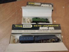 Two Wrenn 00 gauge, LNER 4-6-2 Loco & Tender, Sir Nigel Gresley 7, in original box W2212 and LNER