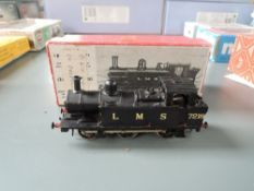 A Wills Fine Cast LMS 0-6-0 Caledonian Tank Locomotive 7218, in original box