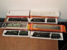 Four Hornby 00 gauge 4-6-2 Loco's & Tender's, R262 BR Duchess of Atholl 46231, R063 BR Britannia