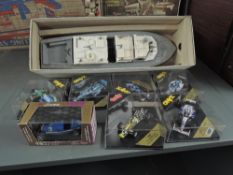 A Victory Industries plastic & battery operated Vosper RAF Crash Tender in original box along with