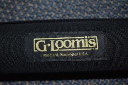 A G-Loomis 2pc 8ft IMX Fr694imx fly fishing rod in soft and hard case