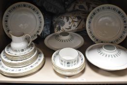 A selection of Royal Doulton 'Tapestry' pattern dinner wares, plates, tureens, etc