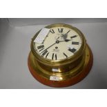 A 20th century Smiths Astral nautical ships clock, perportedly from P&O Orient Orsova chief