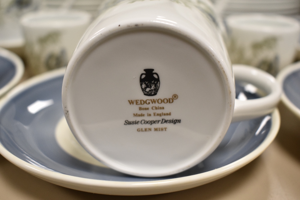 An extensive set of Wedgwood 'Glen Mist' Susie Cooper design, tea and dinner wares, to include - Image 2 of 2