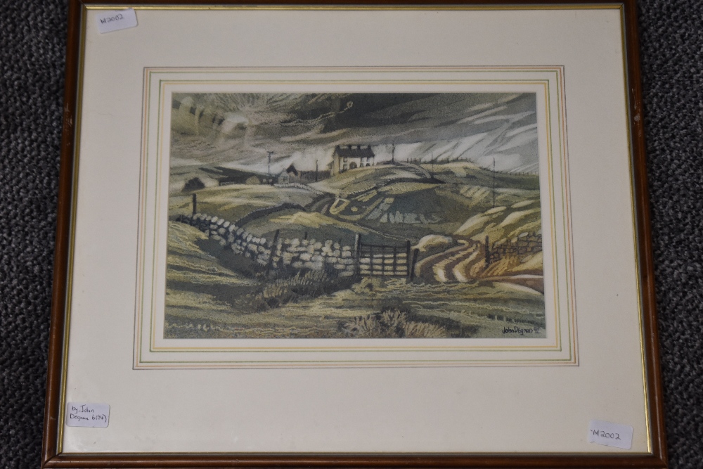 John Degnan,(20th century), a watercolour, Spannam, signed and dated (19)92, and attributed verso,