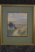 (20th century), a watercolour, Scotforth, 15 x 12cm, later mounted framed and glazed, 24 x 21cm