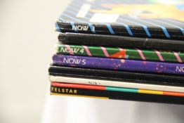 A collection of Hits albums - a full on nostalgia trip for those of a certain age!