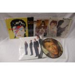 A David Bowie lot with five of his classic albums on offer here