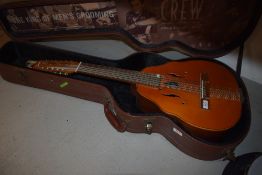 An interesting Canarian Laud, 12 string, comes with hard guitar case