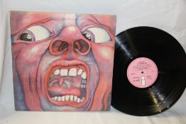 A copy of ' In the court of King Crimson ' on a nice early UK Island records press - VG / VG
