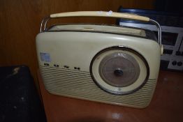 A vintage Bush wireless radio