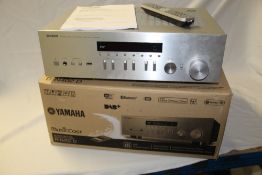 '' A boxed Yamaha RN402 D receiver ' MusicCast ' - ideal for streaming music all over the home -