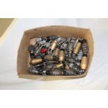 A large box of vintage audio and radio valves