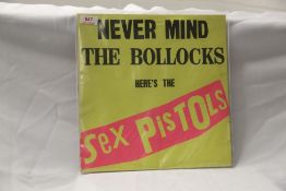 A copy of the UK debut by the Sex Pistols