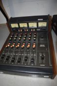 A TEAC model 2A audio mixer