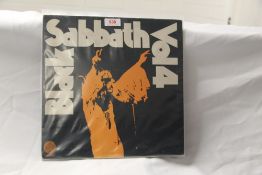 A Vertigo UK press of Black Sabbath 4 - nice gatefold sleeve with inner - play tested at VG+ despite
