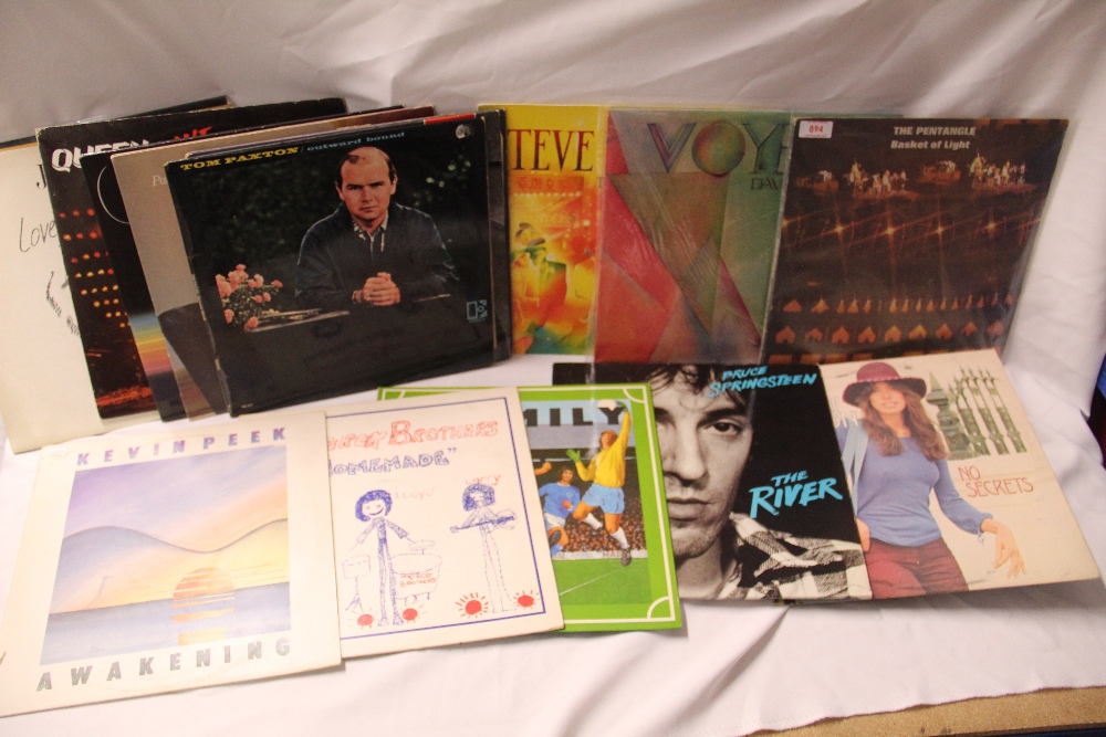 A lot of twenty albums with rock and pop and much more here - good stock for shop or online seller