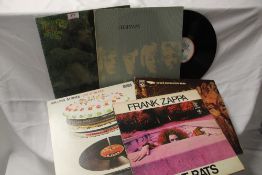 A five album lot with Zappa , Stones , Edgar Broughton , Free and John Mayall - classic sounds in