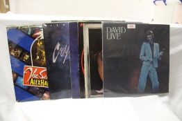 A twelve album lot - rock and pop interest