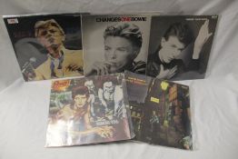 A David Bowie lot with five of his classic albums on offer here