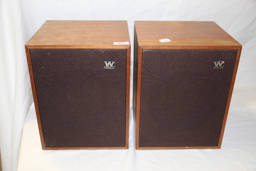 A pair of Wharfedale speakers - Chevin XP