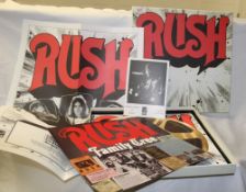 A Rush box set with posters and inners in EX/EX - nice item for fans of the band