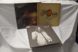 A lot of Neil Young and related albums including the rare David Crosby debut solo record
