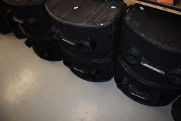 Six Bose 802 (Series I and II) speakers