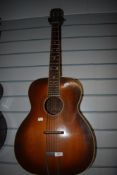 An early 20th Slingerland Maybell acoustic/parlor guitar