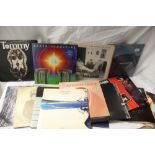 A lot of twenty albums with rock and pop and much more here - good stock for shop or online seller