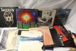 A lot of twenty albums with rock and pop and much more here - good stock for shop or online seller