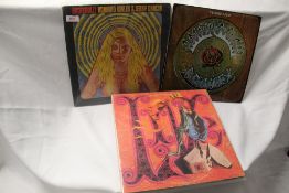 A three album lot of Grateful Dead and related recordings