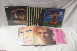 A David Bowie lot with five of his classic albums on offer here