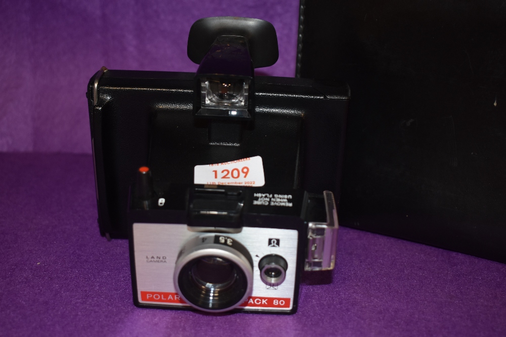 A Polaroid Colorpack 80 land camera