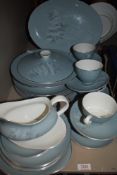 A selction of Royal Doulton 'Forest Glade' tableware including tureen, plates and cups and saucers.