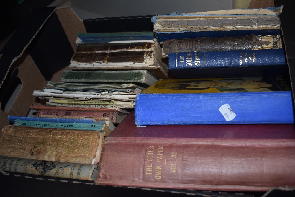 A box of assorted titles some in used condition including Modern Cookery by Eliza Acton, 1933 Tit-