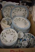 A Wedgwood Penshurst part dinner service with a small amount of Mid Winter