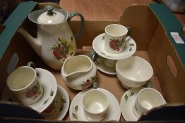 A mid century Wedgwood Covent Garden coffee service