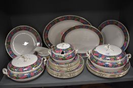 A 20th century Losol ware, Keeling Burslem part dinner service