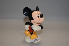 A modern Royal Doulton Mickey Mouse collection figure study MM1 in good condition