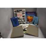 A selection of military aviation and history interest books including Air Craft of the Fighting