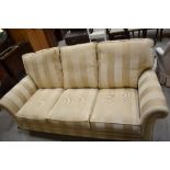 A nice quality three seater settee