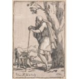 CONTE ANTONIO MARIA ZANETTI (1680-1757) AN OLD SHEPHERD (1722) [AFTER PARMIGIANINO]