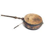 *A DOUBLE HEADED FRAME DRUM (LAG-NGA), TIBET OR TIBETAN DIASPORA, 19TH/20TH CENTURY