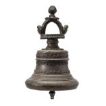 *A BRONZE RITUAL BELL, NEPAL, 18TH / 19TH CENTURY