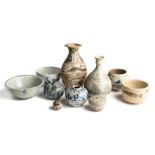 A STUDY COLLECTION OF CHINESE AND SOUTH EAST ASIAN BLUE AND WHITE WARES, 15TH CENTURY AND LATER