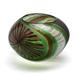 ‡ A VENETIAN ART GLASS VASE, MASSIMILIANO SCHIAVON, MURANO, 2008