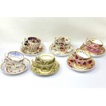 A GROUP OF SIX SPODE TRIOS, CIRCA 1815