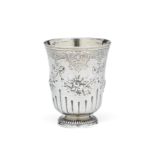 ‡ A FRENCH SILVER BEAKER, JEAN-JACQUES EHRLEN, STRASBOURG, CIRCA 1740